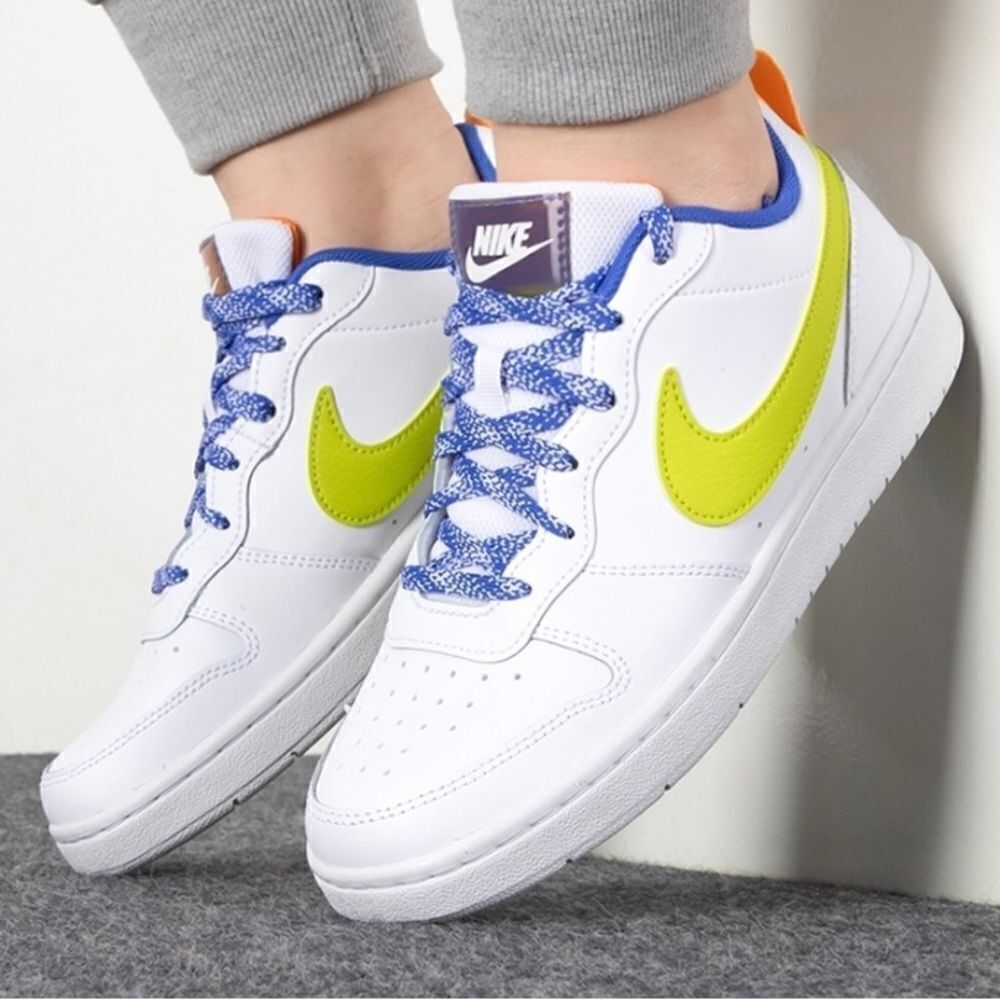 Nike court borough low boys 5.5 ladies 7.5 - Picture 1 of 7
